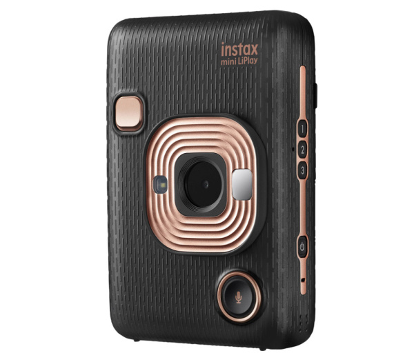 Компактная камера с мгновенной печатью Fujifilm Instax Mini LiPlay Black