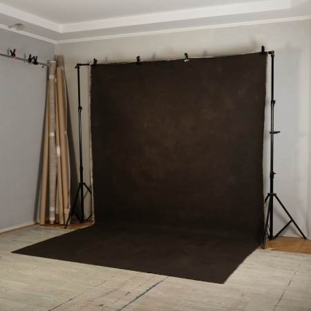 Фон на холсте, ручной работы SM.TEXTURE 2,2*3м. Brunette