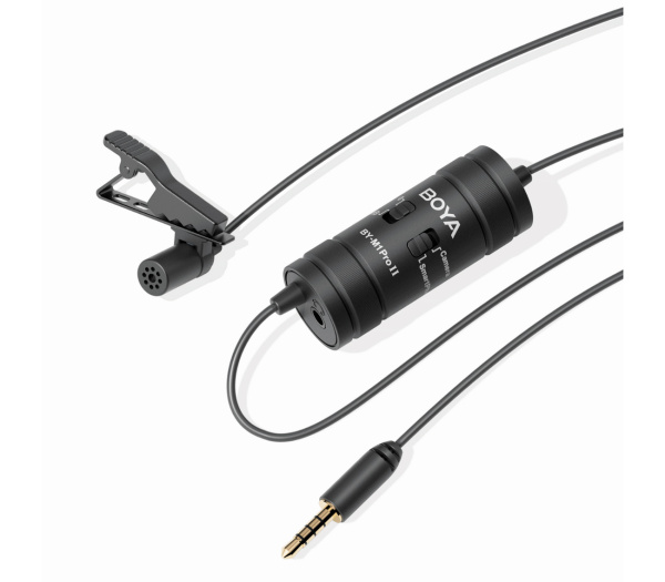 Микрофон BOYA  BY-M1Pro II Всенаправленый петличный