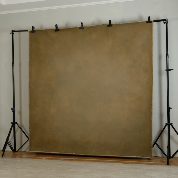 Фон на холсте, ручной работы SM.TEXTURE 2*2,2м. Camel