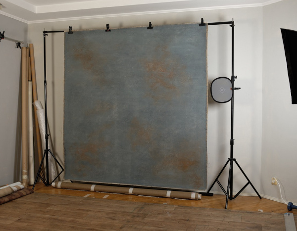 Фон на холсте, ручной работы SM.TEXTURE 2*2,2м. Soul+MagicSand