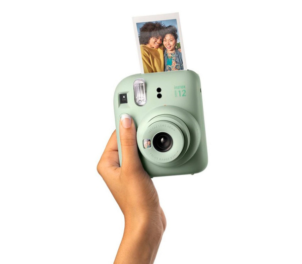 Компактная камера с мгновенной печатью Fujifilm Instax Mini SE светло-серый