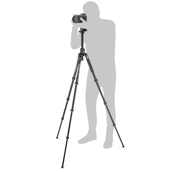 Штатив Manfrotto MKBFRA4GTXP-BH Befree GT XPRO Alu c головкой 496, цангов.зам.,алюм., черный