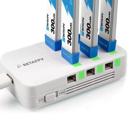 Зарядное устройство BETAFPV 6 port 1S с адаптером