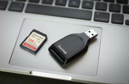 Считыватель SanDisk SD UHS-I, USB 3.0 SDDR-C531