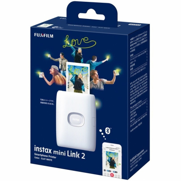 Компактный фотопринтер Fujifilm Instax Mini Link 2 белый
