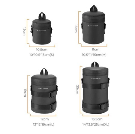 Чехол для объектива KF Concept Lens Bag XL