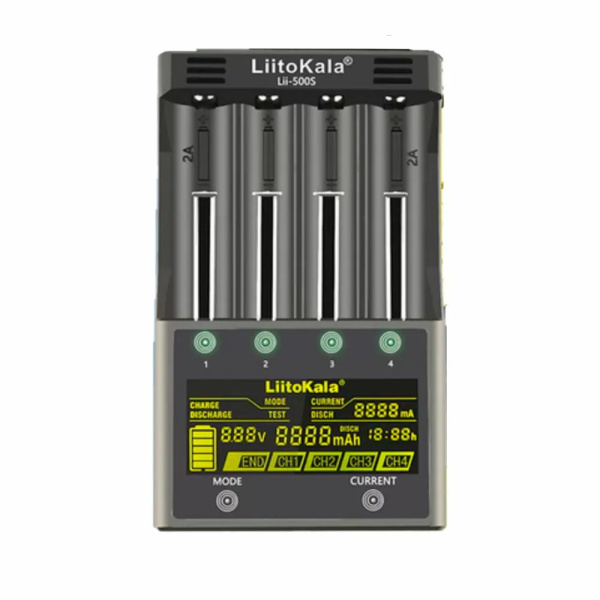 Зарядное устройство Liitokala Lii-500S LCD+Car