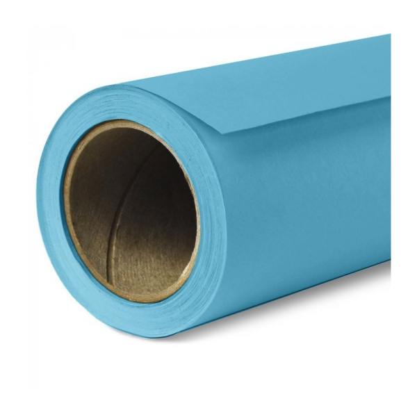 Фон бумажный Savage 2,72*11 м TRUE BLUE (голубой) SA 75-12 (LL CO102)