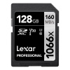 Память Lexar Pro 1066x (SDXC) 128 Gb class 10 UHS-I 160/120 mb/s