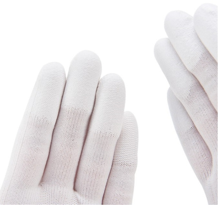 Перчатки антистатические FST VSGO G-1, белые