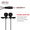 Микрофон петличный Ulanzi DualMic-1.5M