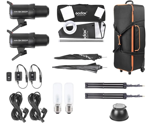 Комплект студийного оборудования Godox SK300II-E