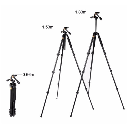 Штатив QZSD Q620 с 3D-головой