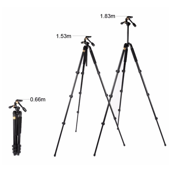 Штатив QZSD Q620 с 3D-головой