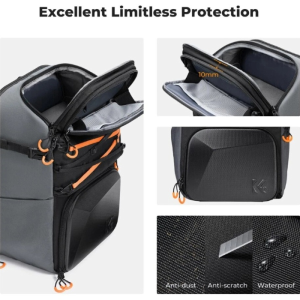 Рюкзак KF Concept Star Wander 01 25L Серый KF13.105