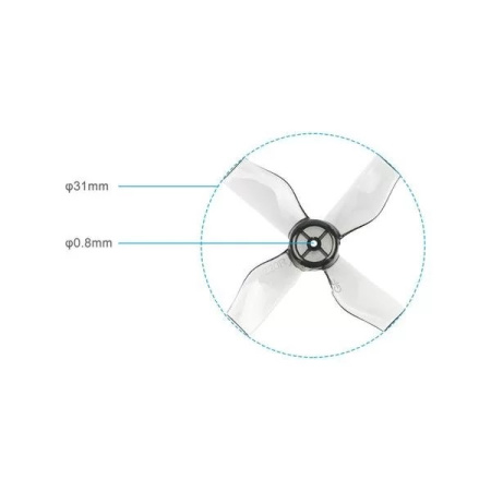Пропеллеры BETAFPV Gemfan 31мм/0.8мм