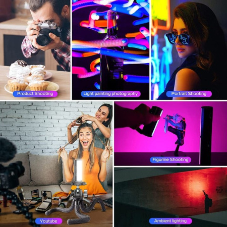 Осветитель светодиодный Ulanzi VL110 Magnetic RGB жезл