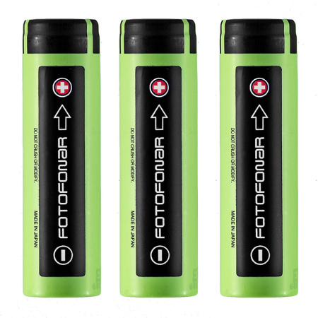 Аккумулятор 18650 Panasonic 3400 mAh (3шт)