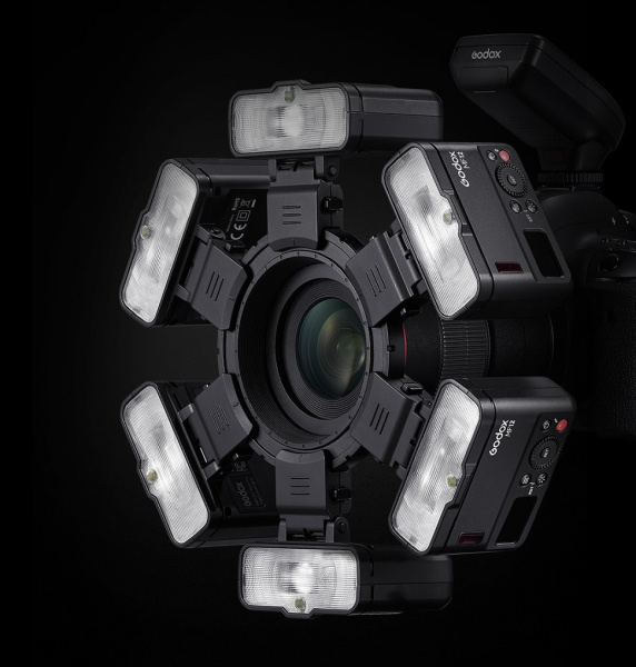 Фотовспышка Godox MF12-K2 для макросъемки