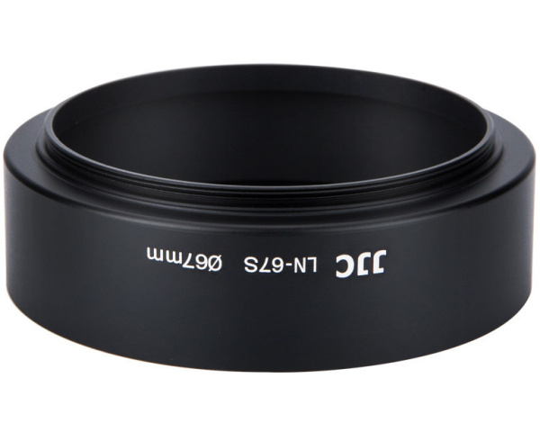 Бленда для объектива JJC 67mm металлическая LN-67S