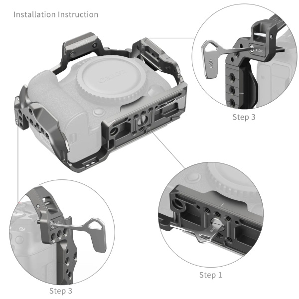 Клетка SmallRig 4977 HawkLock для Canon R5 Mark II