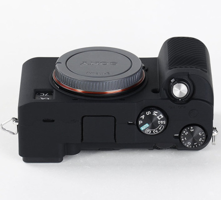 Чехол силиконовый для Sony 7C чёрный