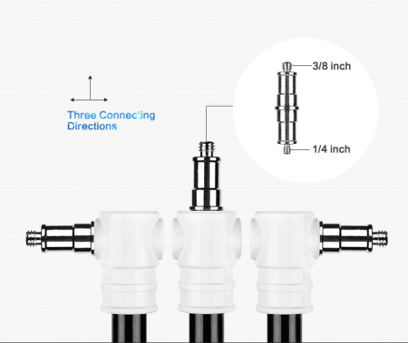 Штанга HPUSN SS1203F телескопическая трехсекционная 54.5-120см