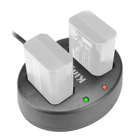 Зарядное устройство Fujifilm NP-W235 на 2 аккумулятора не ориг. KingMa PD3.0 FAST