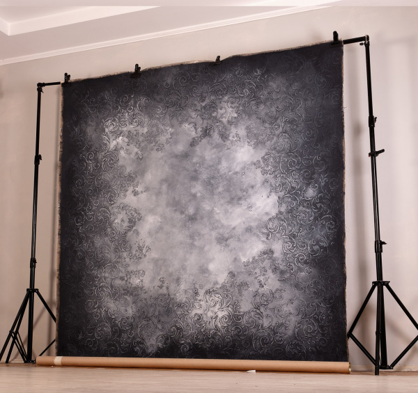 Фон на холсте, ручной работы SM.TEXTURE 2*2,2м. Monogram