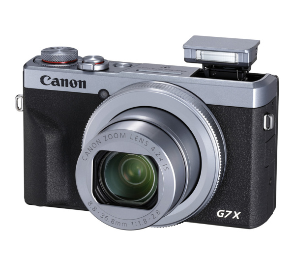 Компактный фотоаппарат Canon PowerShot G7X Mark III silver