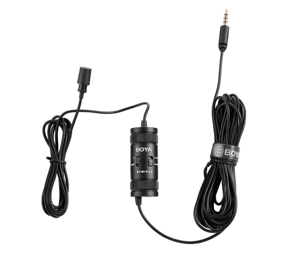 Микрофон BOYA  BY-M1Pro II Всенаправленый петличный