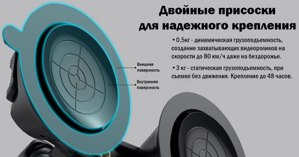 Вакуумная присоска SmallRig 3566 SC-2K