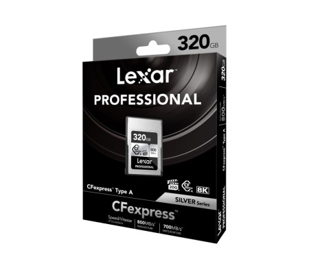 Память CFexpress Type A 320GB Lexar R800\W700Mb/s LCAEXSL320G-RNENG