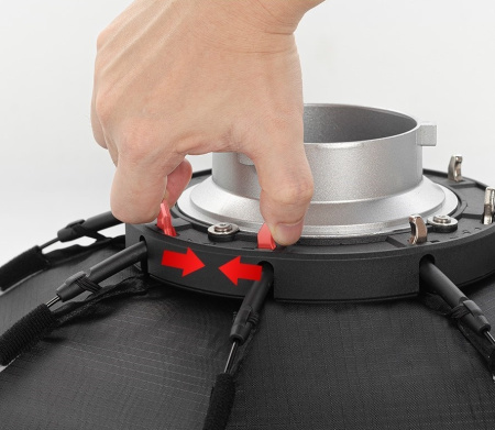 Октобокс-зонт Triopo K2 55см быстроскладной Bowens