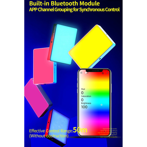 Накамерный свет YC Onion WAFFLE PRO RGB 3200-6200K