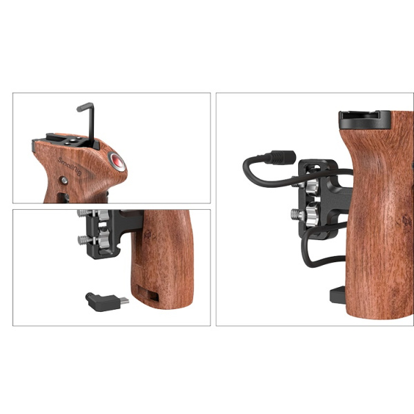 Рукоятка боковая SmallRig 3323 с кнопкой спуска для Panasonic, Fujifilm, Sony