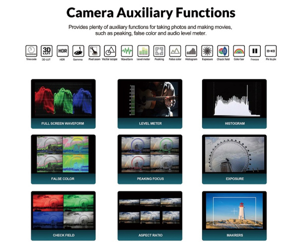 Монитор Lilliput FS5  5.4" 4K HDMI 3D-LUT