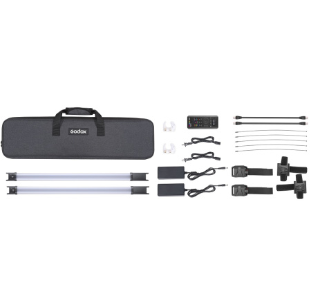 Комплект светодиодных осветителей Godox TL60*2 RGB