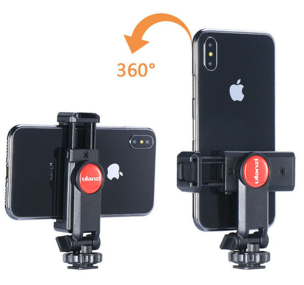 Зажим для смартфона Ulanzi ST-06 с хол.башмаком