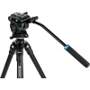 Штатив Benro A1573FS2PRO алюм. с клипсами и видеоголовой