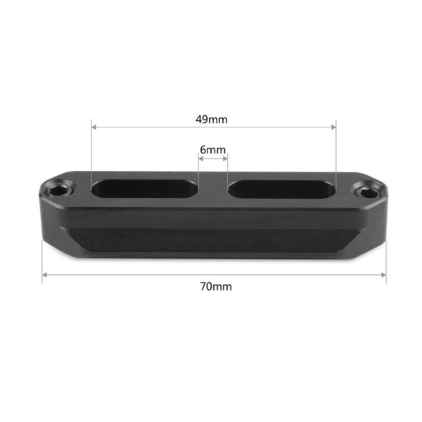 Быстросъёмное крепление SmallRig 1195B Nato rail 7cm