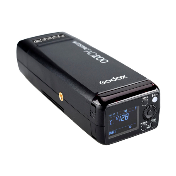 Вспышка аккумуляторная Godox Witstro AD200 Pro со шторками BD-07