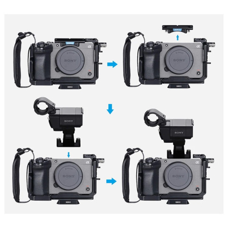 Клетка Sirui SC для Sony FX3/FX30 серая