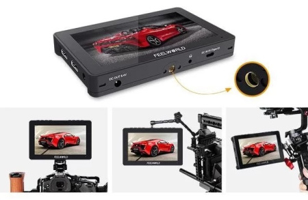 Монитор Feelworld F5 Pro V4 6" 4K HDMI 3DLut