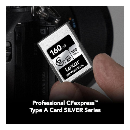 Карта памяти CFexpress Type A 160GB Lexar R800\W700Mb/s