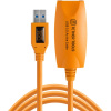 Кабель Tether Tools TetherPro USB 3.0 to USB Female Active 5m Orange [CU3017]
