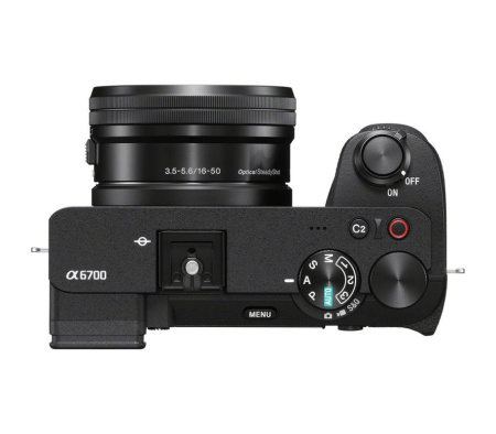 Беззеркальный фотоаппарат Sony Alpha ILCE-6700 kit 16-50 OSS II Black