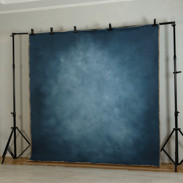 Фон на холсте, ручной работы SM.TEXTURE 2*2,2м. Baykal+Nebula