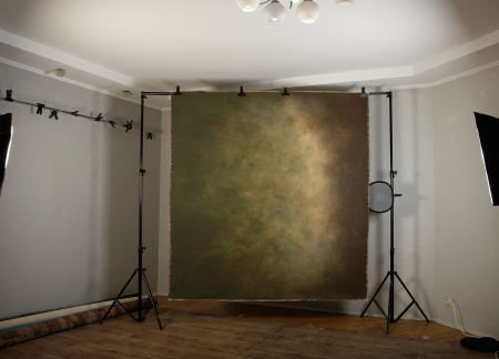 Фон на холсте, ручной работы SM.TEXTURE 2*2,2м. Fantasy+Dulcinea